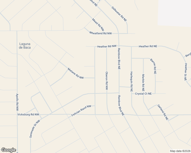 map of restaurants, bars, coffee shops, grocery stores, and more near Matane Road Northwest in Rio Rancho
