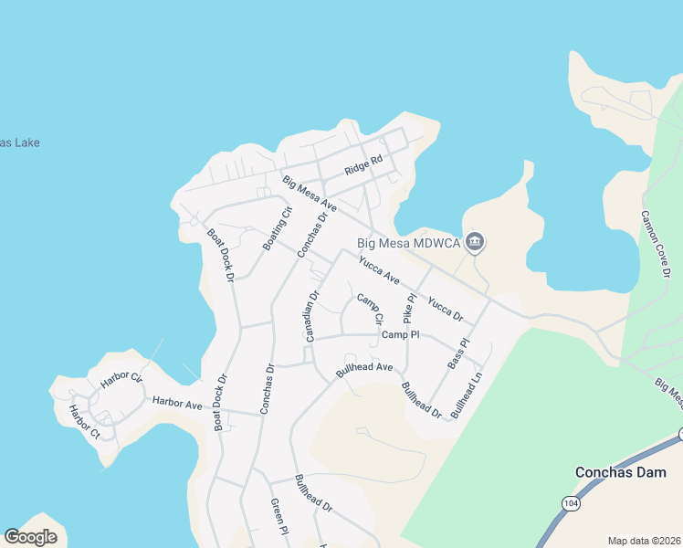map of restaurants, bars, coffee shops, grocery stores, and more near Boat Court in Conchas