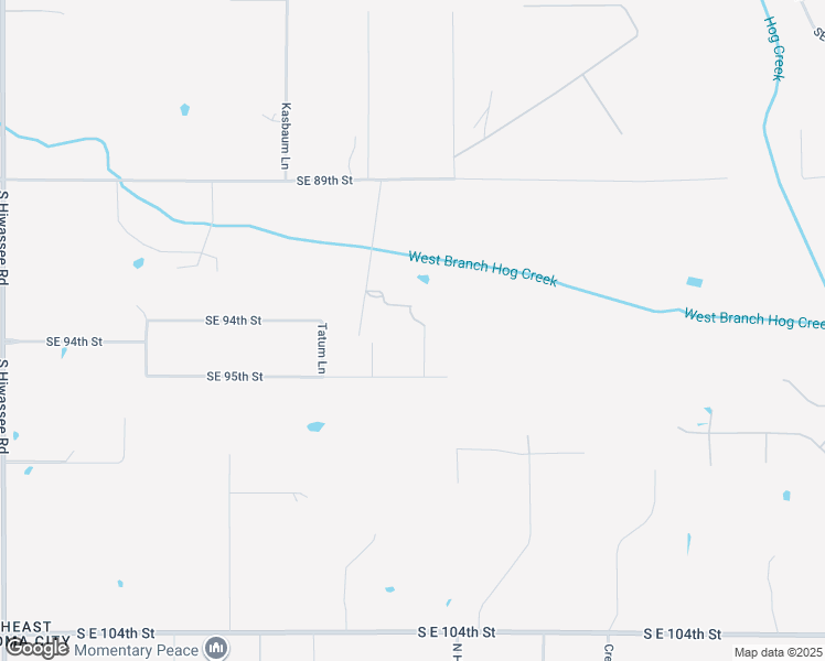 map of restaurants, bars, coffee shops, grocery stores, and more near 9501 Towry Court in Oklahoma City