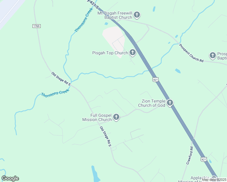 map of restaurants, bars, coffee shops, grocery stores, and more near D J Ryals Lane in Harnett County
