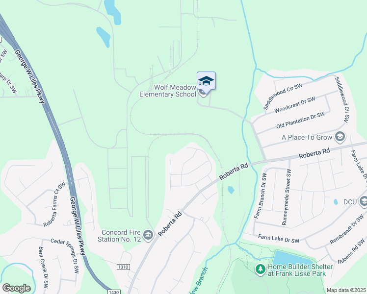map of restaurants, bars, coffee shops, grocery stores, and more near Unnamed Road in Concord