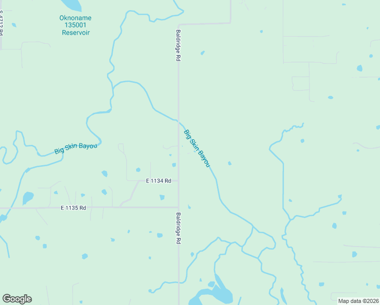 map of restaurants, bars, coffee shops, grocery stores, and more near 113239 South 4720 Road in Muldrow