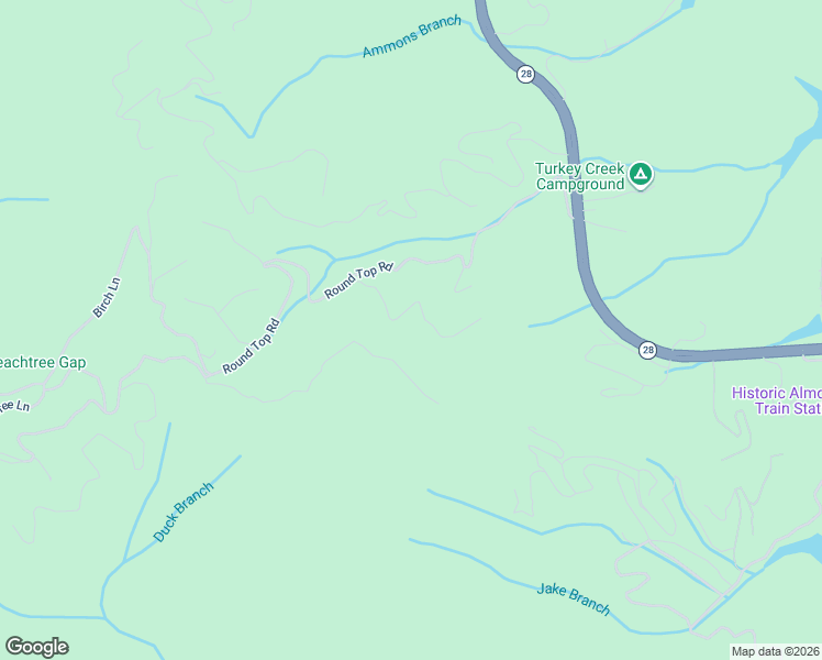 map of restaurants, bars, coffee shops, grocery stores, and more near 214 Freeman Overlook in Almond