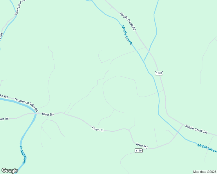 map of restaurants, bars, coffee shops, grocery stores, and more near 305 Hope Drive in Rutherfordton