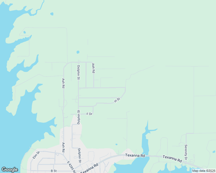 map of restaurants, bars, coffee shops, grocery stores, and more near 428755 East 1133 Road in Porum