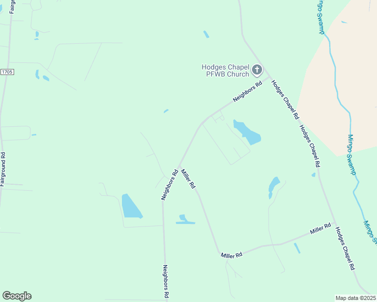 map of restaurants, bars, coffee shops, grocery stores, and more near 1914 Neighbors Road in Dunn