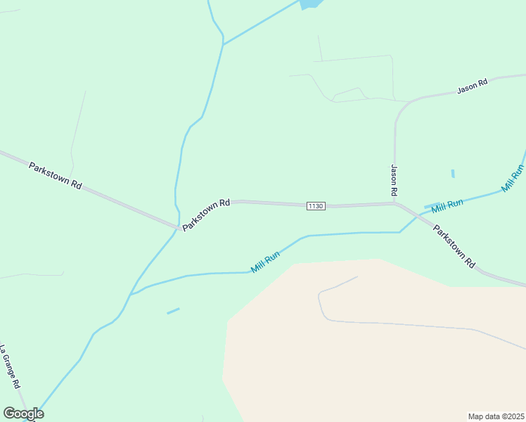 map of restaurants, bars, coffee shops, grocery stores, and more near 3235 Parkstown Road in La Grange