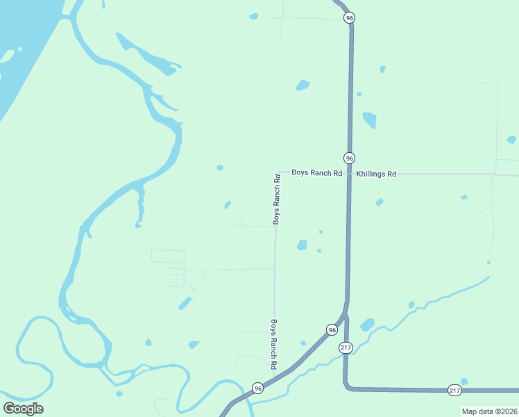 map of restaurants, bars, coffee shops, grocery stores, and more near 5068 Boys Ranch Road in Lavaca
