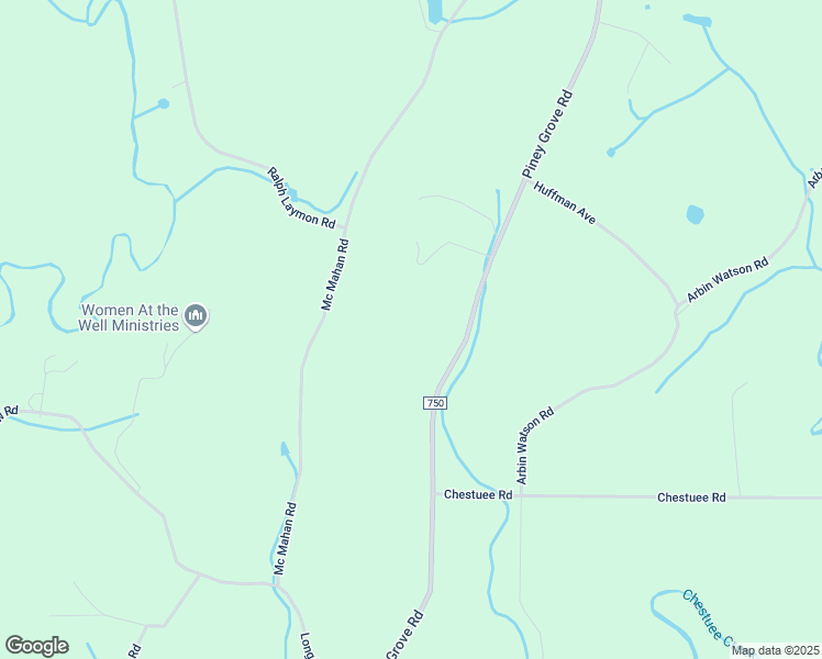 map of restaurants, bars, coffee shops, grocery stores, and more near 608 County Road 750 in Athens