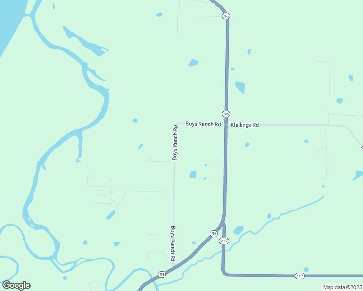 map of restaurants, bars, coffee shops, grocery stores, and more near 5210 Boys Ranch Road in Lavaca