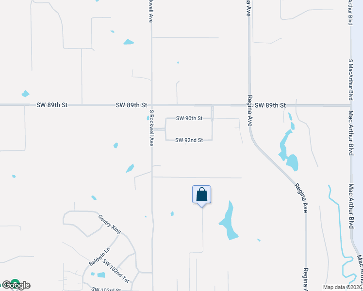 map of restaurants, bars, coffee shops, grocery stores, and more near 6900 Southwest 92nd Street in Oklahoma City