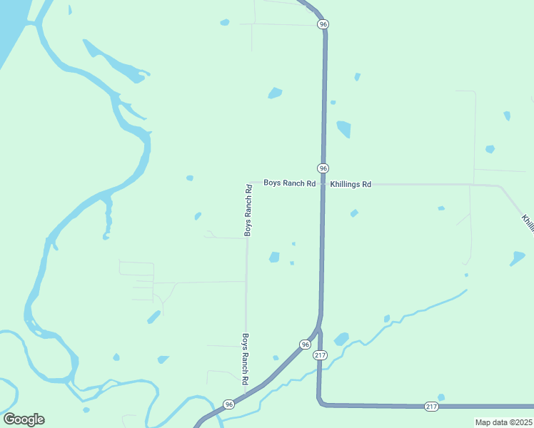 map of restaurants, bars, coffee shops, grocery stores, and more near 5210 Boys Ranch Road in Lavaca