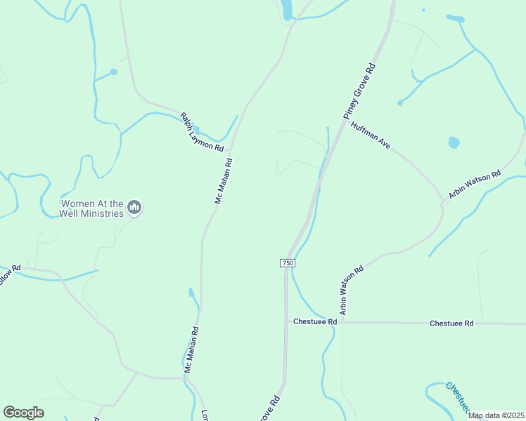 map of restaurants, bars, coffee shops, grocery stores, and more near 608 County Road 750 in Athens