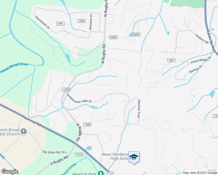 map of restaurants, bars, coffee shops, grocery stores, and more near 198 Promised Ridge Drive in Hendersonville
