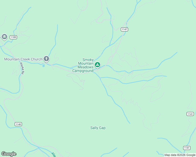 map of restaurants, bars, coffee shops, grocery stores, and more near 70 Earls Road in Bryson City