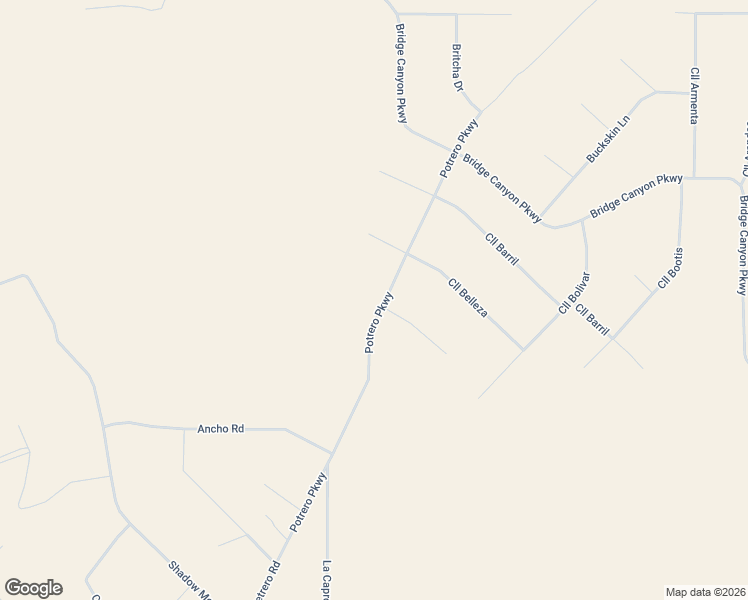 map of restaurants, bars, coffee shops, grocery stores, and more near 57228 Potrero Parkway in Seligman
