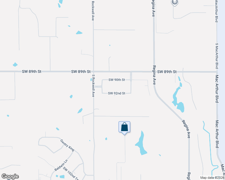 map of restaurants, bars, coffee shops, grocery stores, and more near 6900 Southwest 92nd Street in Oklahoma City