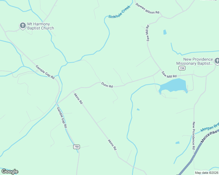 map of restaurants, bars, coffee shops, grocery stores, and more near 300 Dunn Road in Tellico Plains