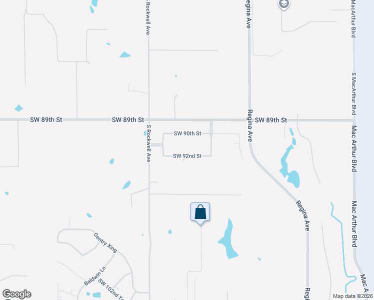 map of restaurants, bars, coffee shops, grocery stores, and more near 6900 Southwest 92nd Street in Oklahoma City