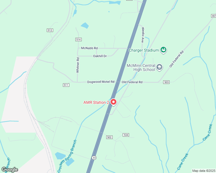 map of restaurants, bars, coffee shops, grocery stores, and more near 2335 U.S. 411 in Etowah