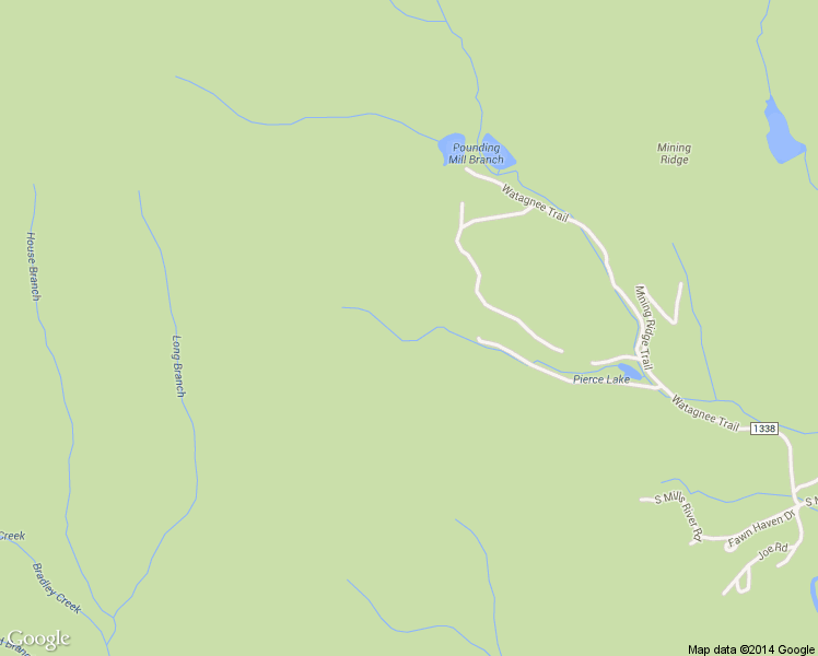 map of restaurants, bars, coffee shops, grocery stores, and more near 45 Watagnee Trail in Horse Shoe