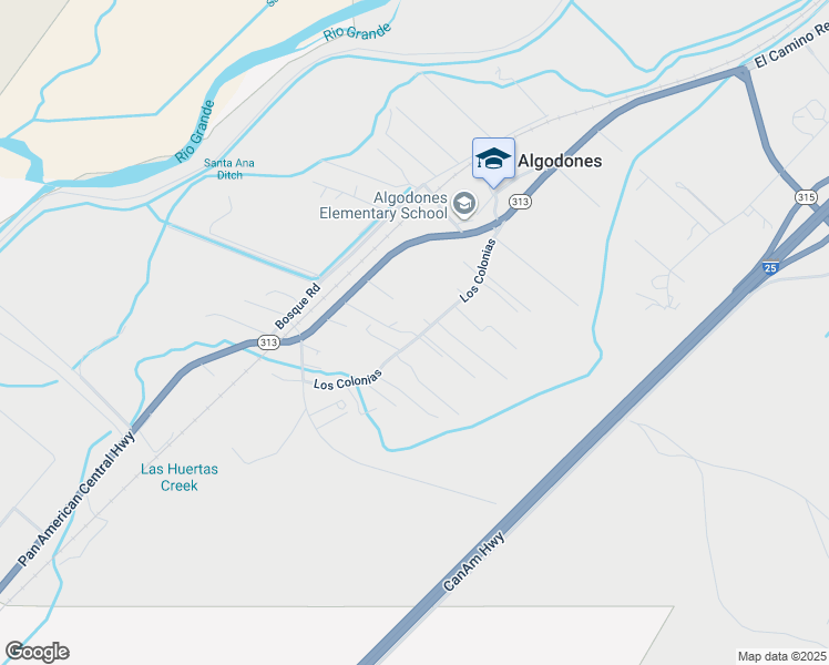 map of restaurants, bars, coffee shops, grocery stores, and more near 30 Los Colonias in Algodones