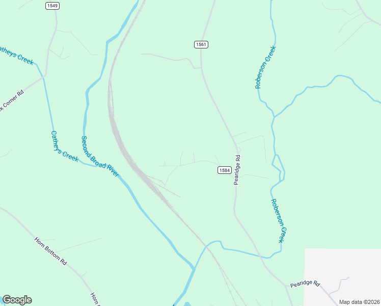 map of restaurants, bars, coffee shops, grocery stores, and more near 234 Bostic Yard Road in Bostic