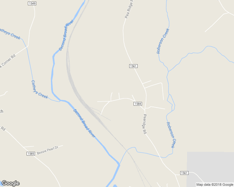 map of restaurants, bars, coffee shops, grocery stores, and more near 234 Bostic Yard Road in Bostic