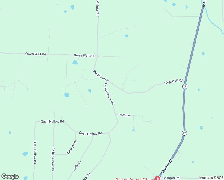 map of restaurants, bars, coffee shops, grocery stores, and more near 635 Singleton Road in Dover