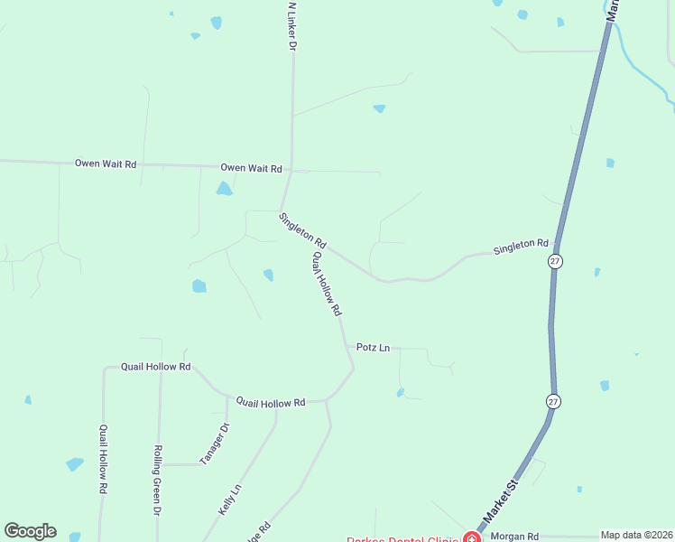 map of restaurants, bars, coffee shops, grocery stores, and more near 635 Singleton Road in Dover