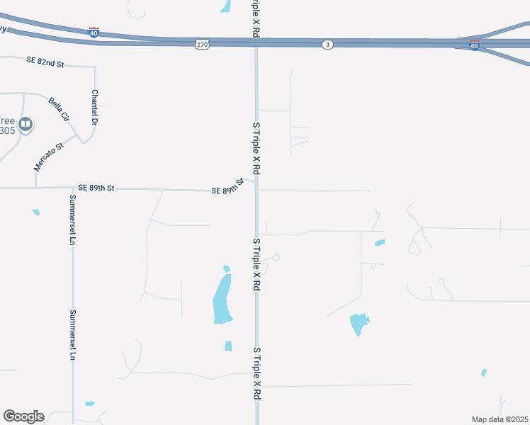 map of restaurants, bars, coffee shops, grocery stores, and more near 17001 Southeast 91st Street in Choctaw