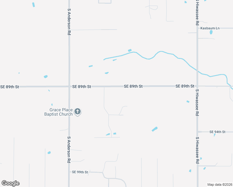 map of restaurants, bars, coffee shops, grocery stores, and more near 12324 Southeast 89th Street in Oklahoma City