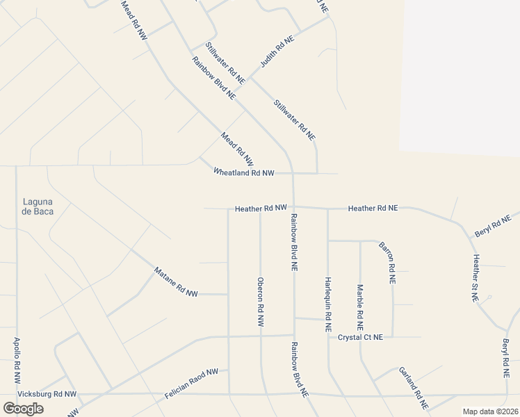 map of restaurants, bars, coffee shops, grocery stores, and more near Heather Road Northwest in Rio Rancho