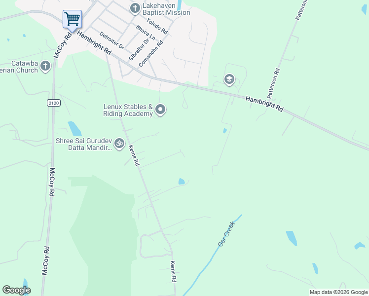 map of restaurants, bars, coffee shops, grocery stores, and more near 10330 Kerns Road in Huntersville