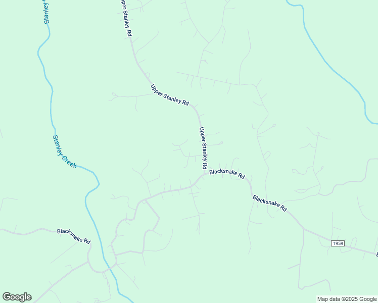 map of restaurants, bars, coffee shops, grocery stores, and more near 2004 Moon Beam Lane in Stanley