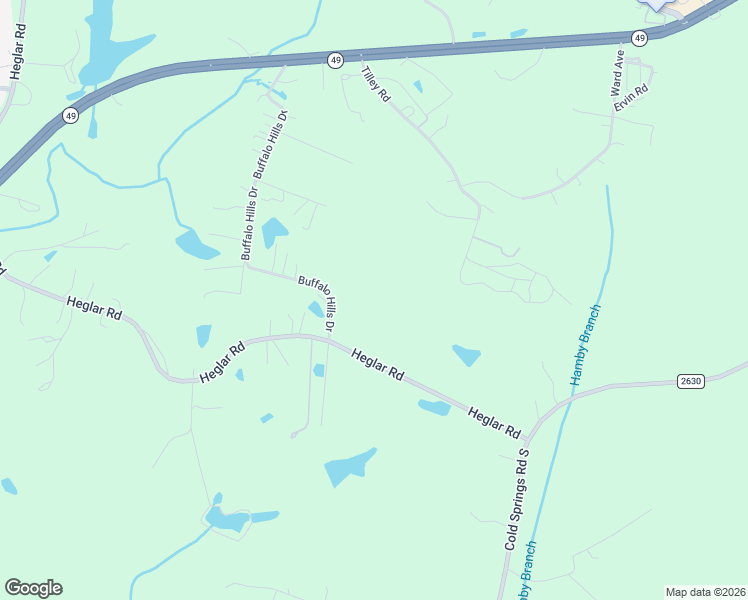 map of restaurants, bars, coffee shops, grocery stores, and more near 2911 Buffalo Hills Drive in Concord