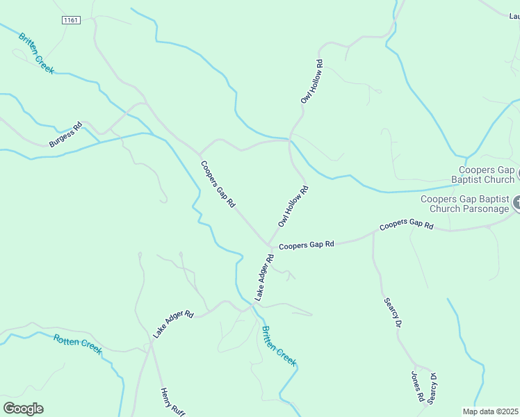 map of restaurants, bars, coffee shops, grocery stores, and more near 1850 Coopers Gap Road in Mill Spring