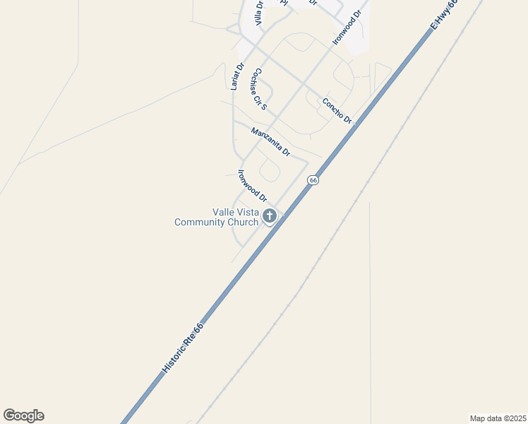map of restaurants, bars, coffee shops, grocery stores, and more near 8643 Cortez Drive in Kingman