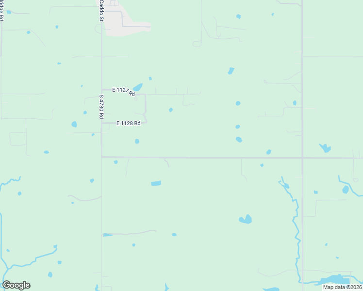 map of restaurants, bars, coffee shops, grocery stores, and more near 473449 East 1130 Road in Muldrow