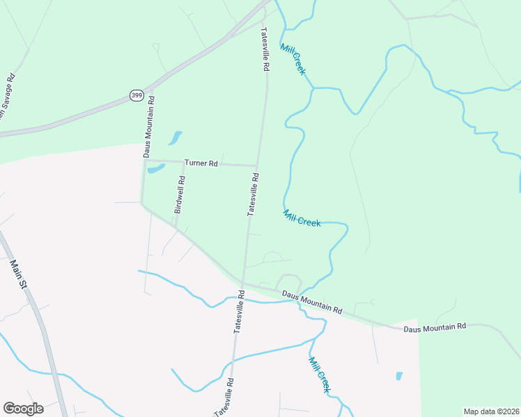 map of restaurants, bars, coffee shops, grocery stores, and more near 1274 Tatesville Rd in Palmer