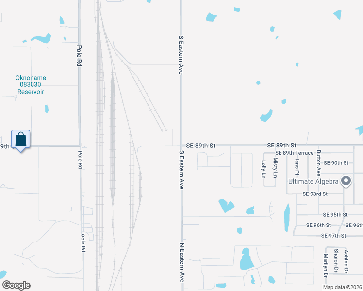 map of restaurants, bars, coffee shops, grocery stores, and more near 2001 Southeast 89th Street in Oklahoma City