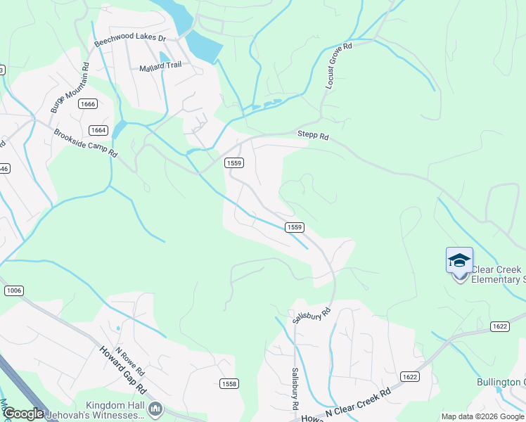 map of restaurants, bars, coffee shops, grocery stores, and more near 699 Salisbury Road in Hendersonville