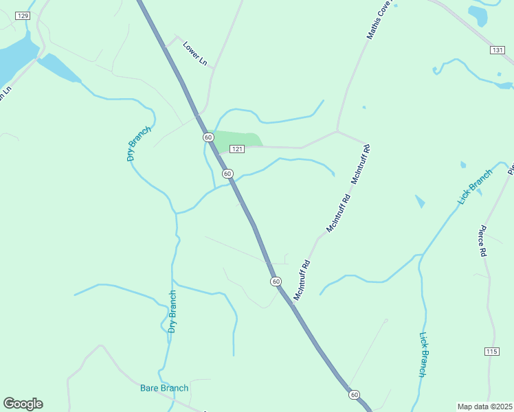 map of restaurants, bars, coffee shops, grocery stores, and more near 5089 Tennessee 60 in Birchwood