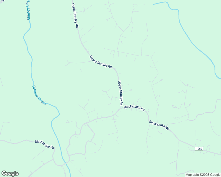 map of restaurants, bars, coffee shops, grocery stores, and more near 2010 Moon Beam Lane in Stanley