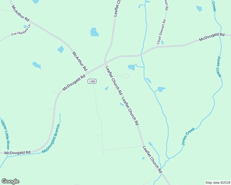 map of restaurants, bars, coffee shops, grocery stores, and more near 3103 Leaflet Church Road in Broadway