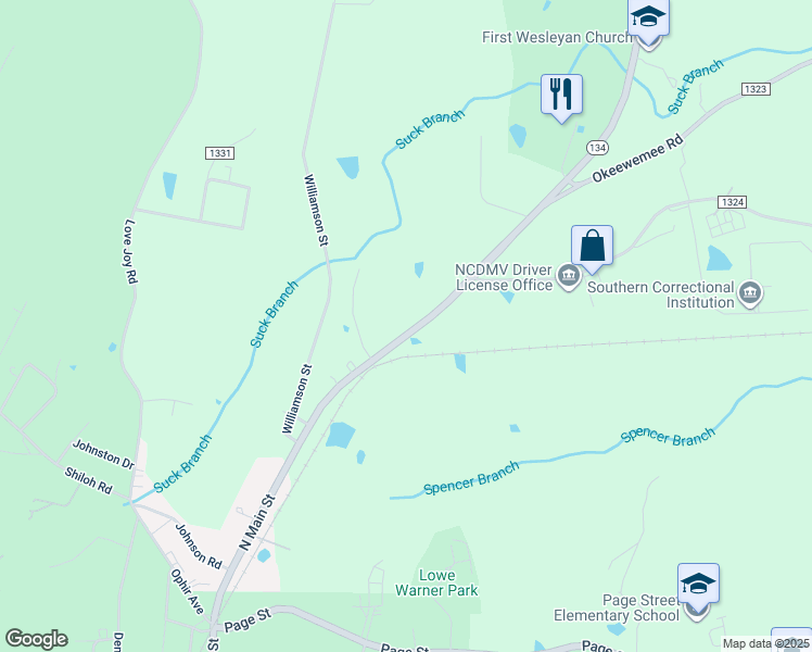 1023 North Carolina 134, Troy NC Walk Score