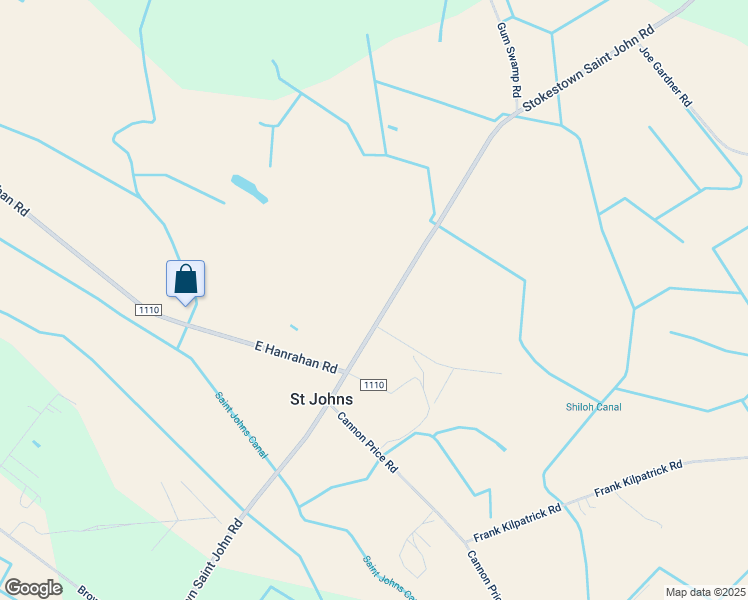 map of restaurants, bars, coffee shops, grocery stores, and more near 7178 Stokestown Saint John Road in Ayden