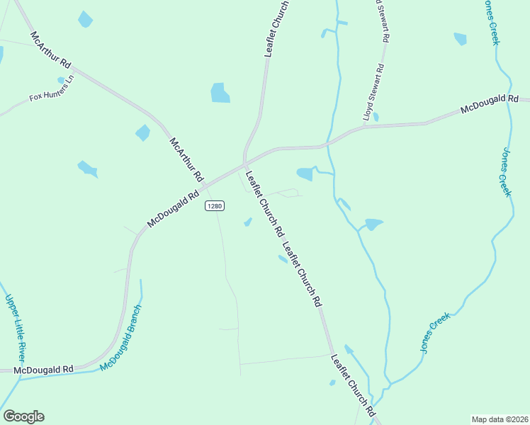 map of restaurants, bars, coffee shops, grocery stores, and more near 3103 Leaflet Church Road in Broadway