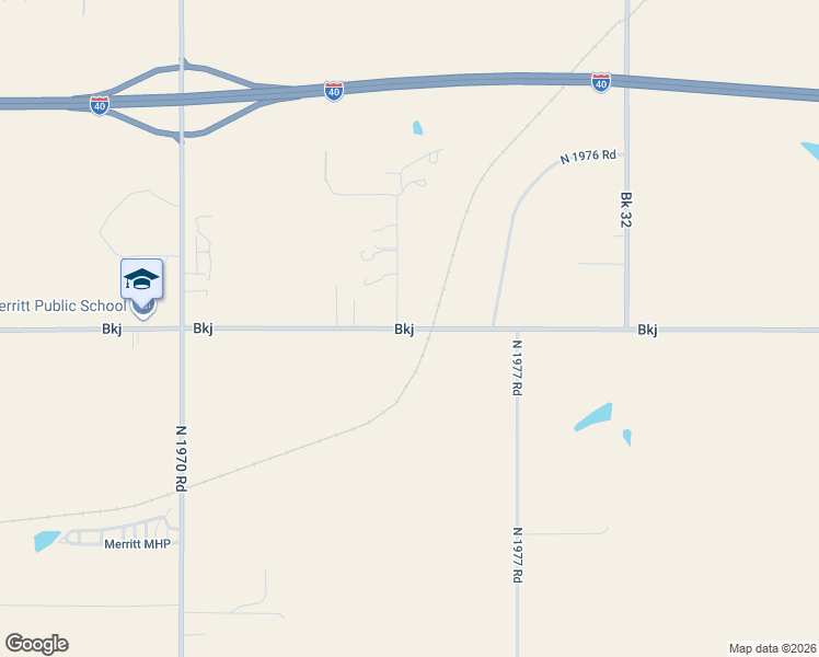 map of restaurants, bars, coffee shops, grocery stores, and more near East 1130 Road in Beckham County