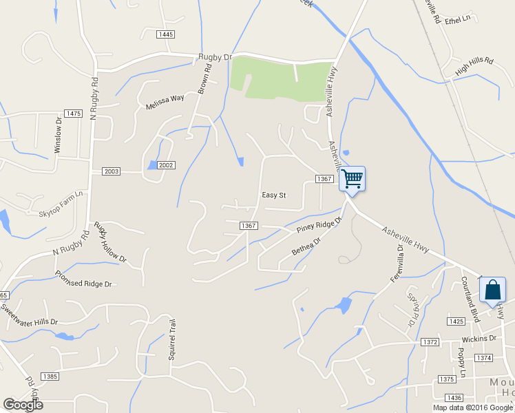 map of restaurants, bars, coffee shops, grocery stores, and more near 499 Holbert Road in Hendersonville
